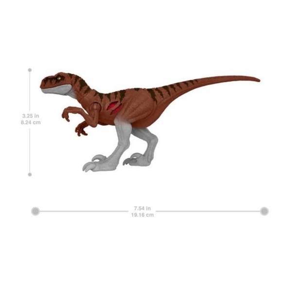 JURASSIC PARK EXTREME DAMAGE ARTOCIRAPTOR DINOSAUR - Picture 3 of 7